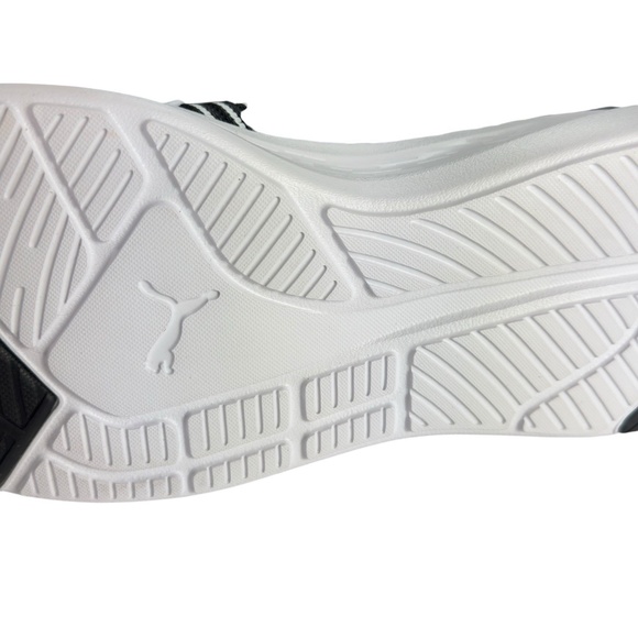 PUMA Softride Symmetry Fuzion Running Shoes Black White Mens Sizes 10.5, 11 - Picture 15 of 16